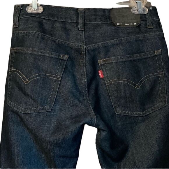Levi’s 511 dark wash jeans. Size 28x28 - Picture 11 of 11